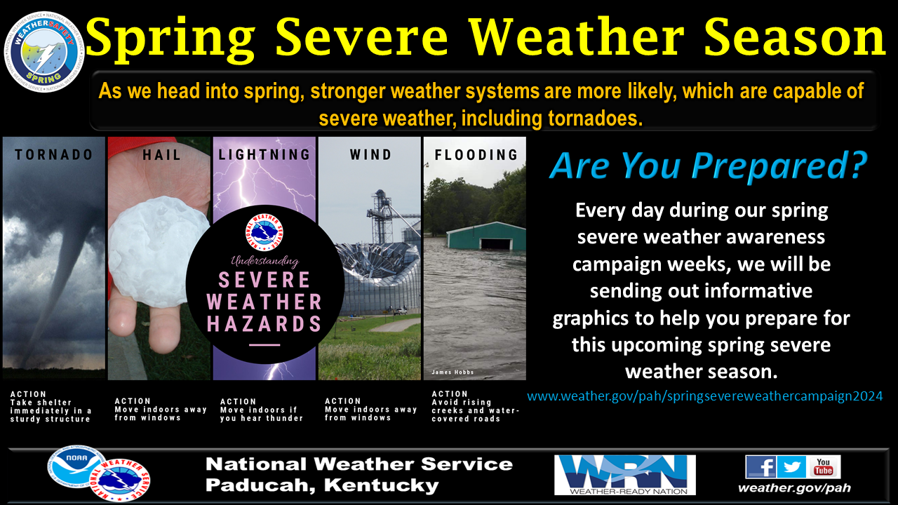 Spring Severe Weather Awareness and Preparedness Campaigns 2024